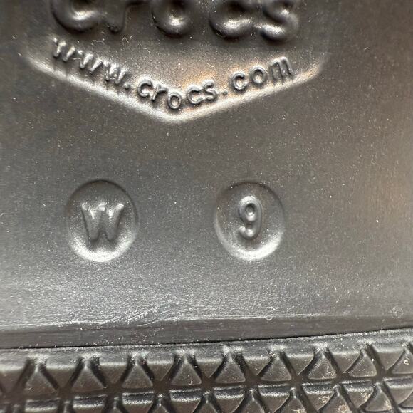 Crocs Clogs Women's 9 Black Multi-color Neria Pro II Graphic Clogs Nurse NWT - Picture 3 of 12